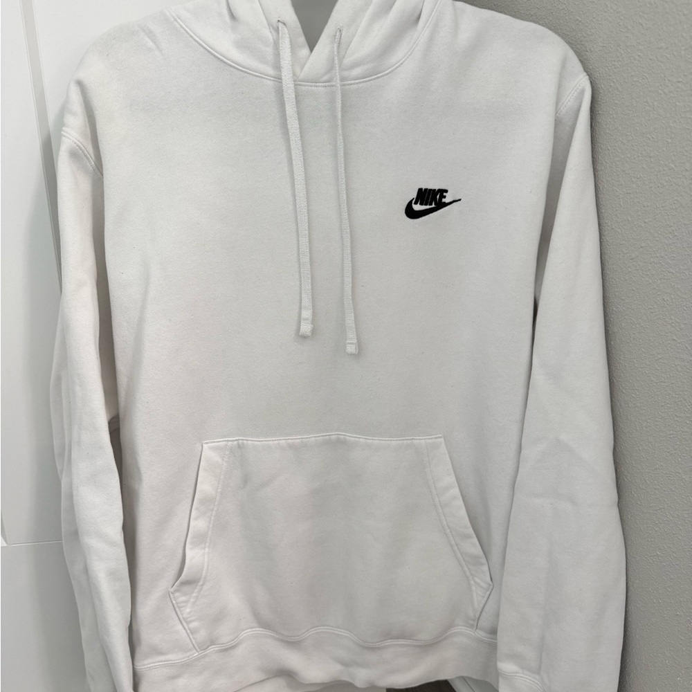 Nike white hoodie